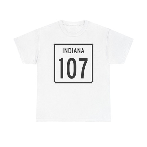 Indiana 107 1955 (Indiana) (Road Sign) T-Shirt