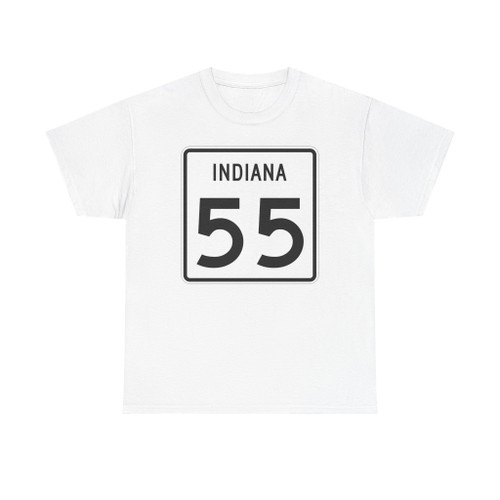 Indiana 55 (Indiana) (Road Sign) T-Shirt