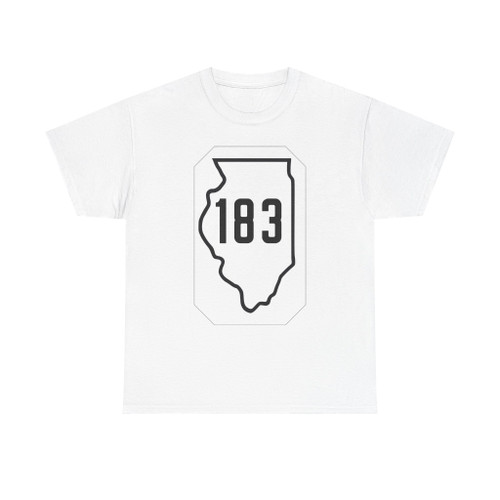 Illinois 183 1926 (Illinois) (Road Sign) T-Shirt