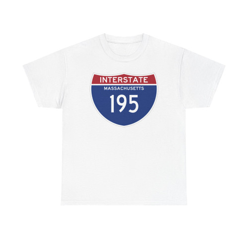 I-195 MA (Massachusetts) (Road Sign) T-Shirt