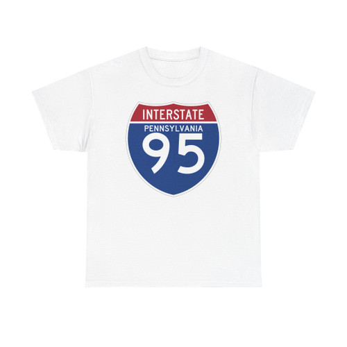 I-95 PA (Pennsylvania) (Road Sign) T-Shirt