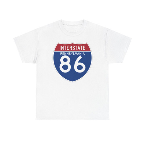 I-86 PA (Pennsylvania) (Road Sign) T-Shirt