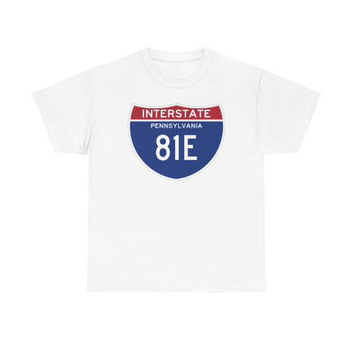 I-81E PA (Pennsylvania) (Road Sign) T-Shirt