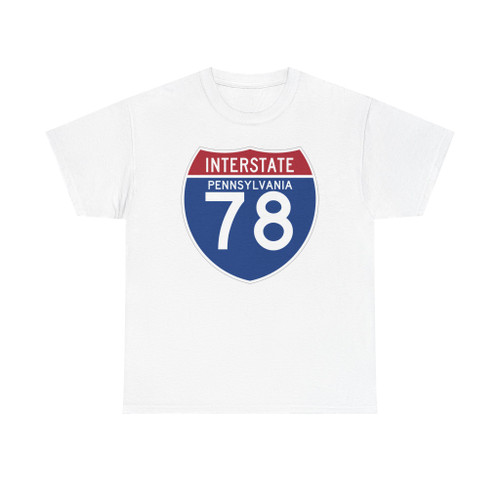 I-78 PA (Pennsylvania) (Road Sign) T-Shirt