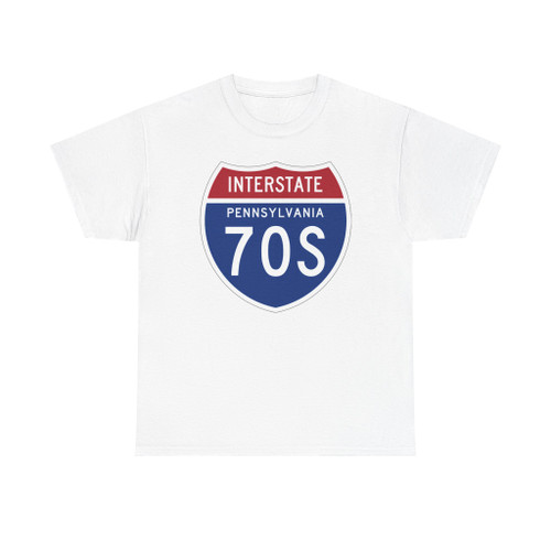 I-70S PA 1957 (Pennsylvania) (Road Sign) T-Shirt