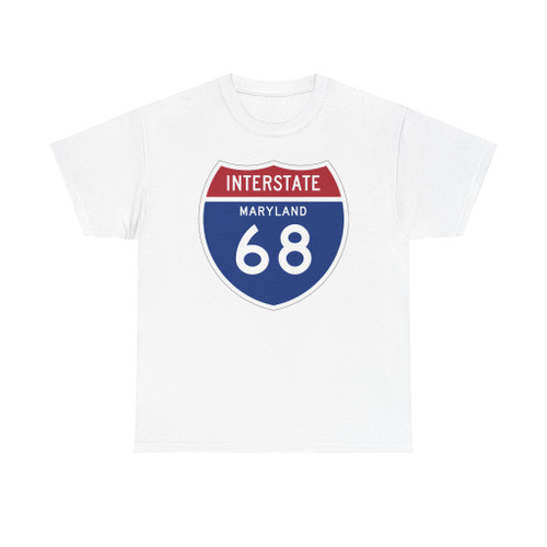 I-68 MD 1957 (Maryland) (Road Sign) T-Shirt