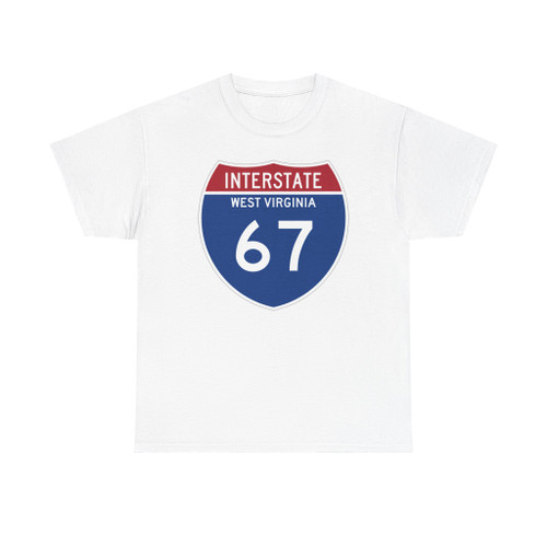 I-67 WV Metric (Virginia) (Road Sign) T-Shirt