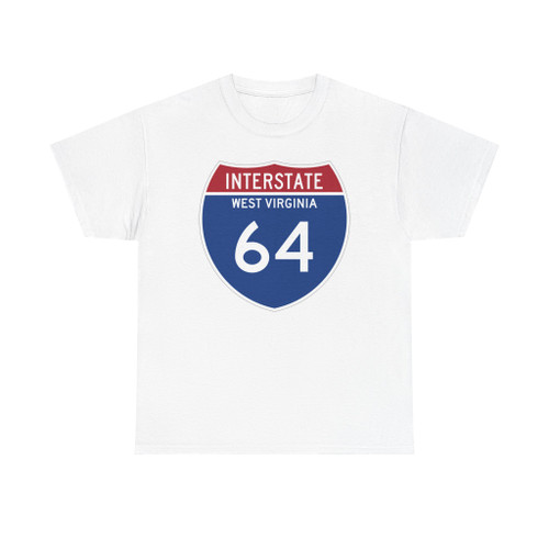 I-64 WV Metric (Virginia) (Road Sign) T-Shirt