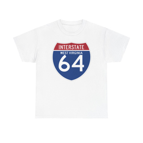 I-64 WV (Virginia) (Road Sign) T-Shirt