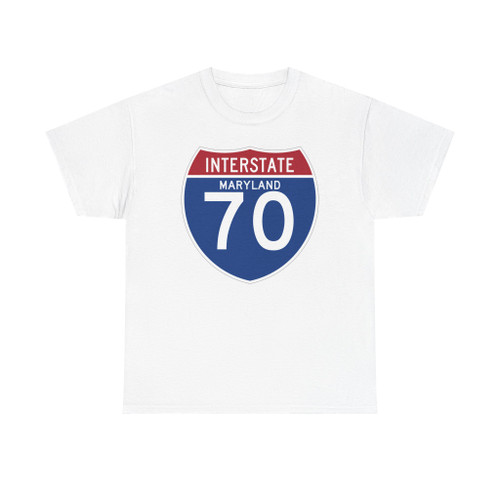 I-70 MD (Maryland) (Road Sign) T-Shirt
