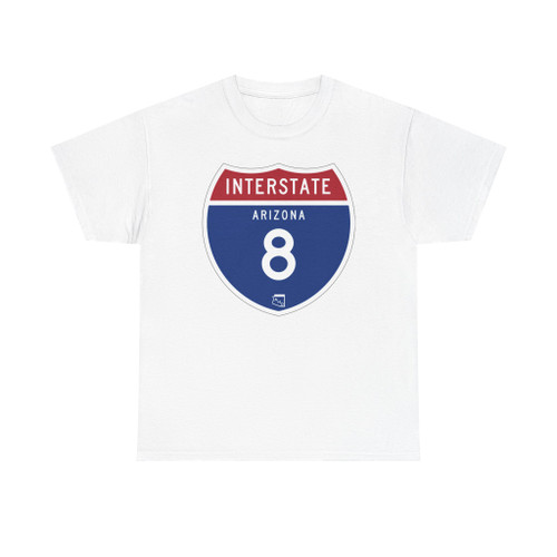 I-8 AZ 1957 (Arizona) (Road Sign) T-Shirt