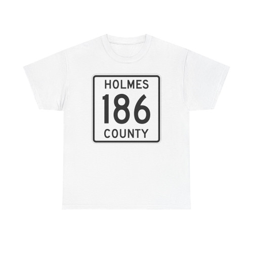 Holmes County Route 186 OH (Ohio) (Road Sign) T-Shirt