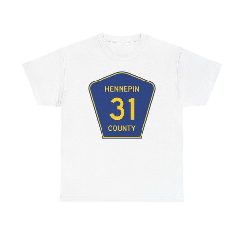 Hennepin County 31 (Minnesota) (Road Sign) T-Shirt