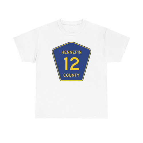 Hennepin County 12 (Minnesota) (Road Sign) T-Shirt