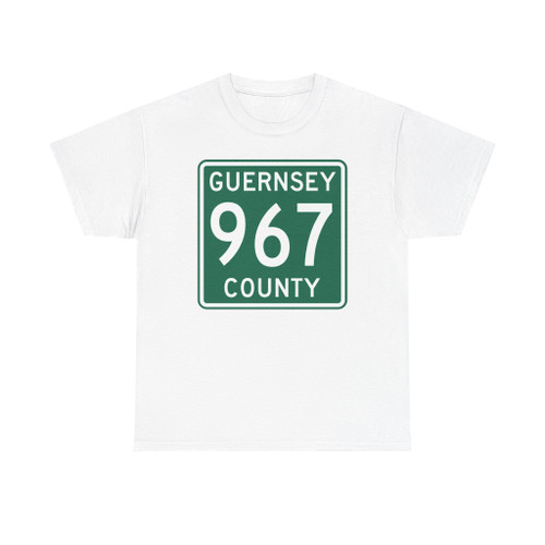 Guernsey County 967 OH (Ohio) (Road Sign) T-Shirt