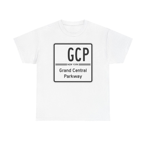 Grand Central Pkwy Shield free (New York) (Road Sign) T-Shirt