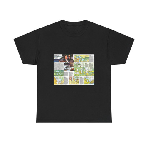 Canada - The Great Lakes 2 (1987) (Map) T-Shirt
