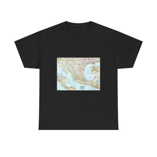 Central America - Mexico (1961) (Map) T-Shirt