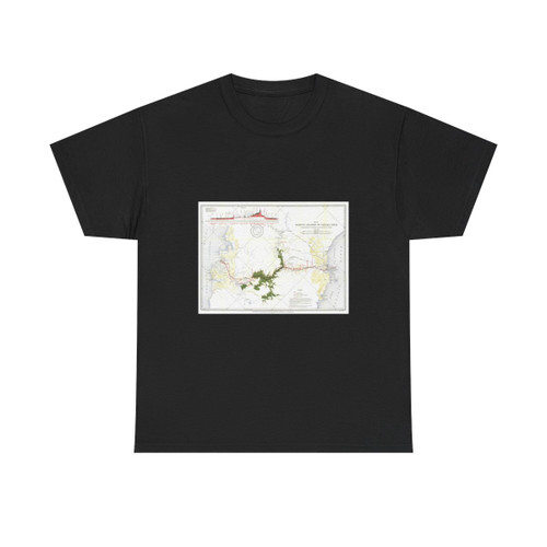 Central America - Panama Canal (1905) (Map) T-Shirt