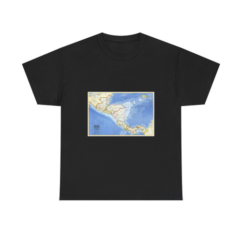 Central America (1973) (Map) T-Shirt