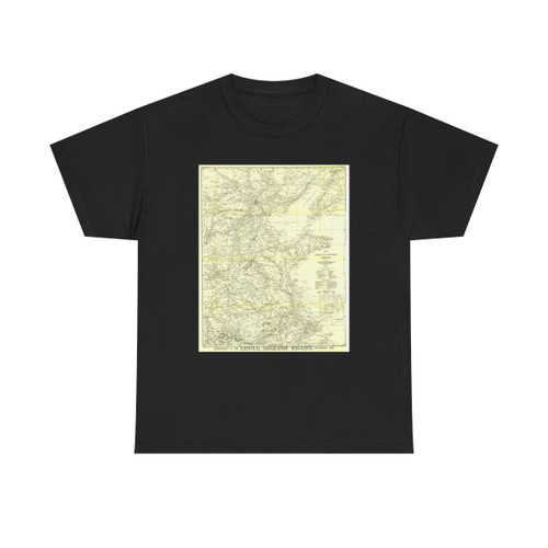 China, North Eastern (1900) (Map) T-Shirt