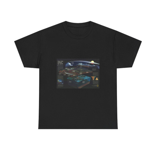 How Man Pollutes His World (1970) (Map) T-Shirt