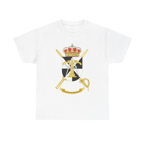 Coat of Arms of Spanish Army Ceuta Construction Command (Spain) (Coat of Arms) T-Shirt
