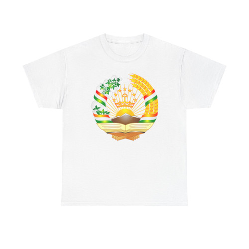 Emblem of Tajikistan 2 (Tajikistan) (Coat of Arms) T-Shirt