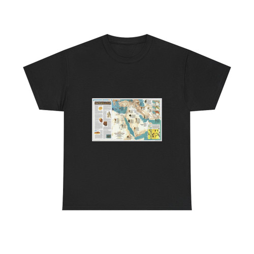 Middle East - Early Civilizations (1978) (Map) T-Shirt