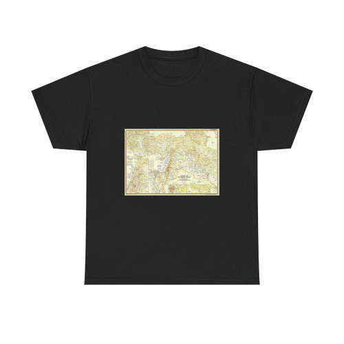 Middle East - Lands of the Bible Today (1956) (Map) T-Shirt