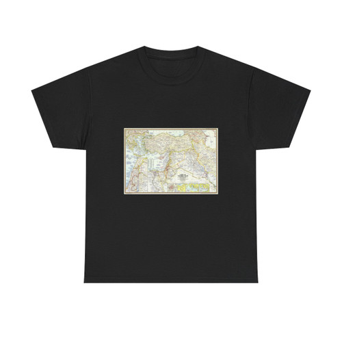 Middle East - Lands of the Bible Today (1967) (Map) T-Shirt