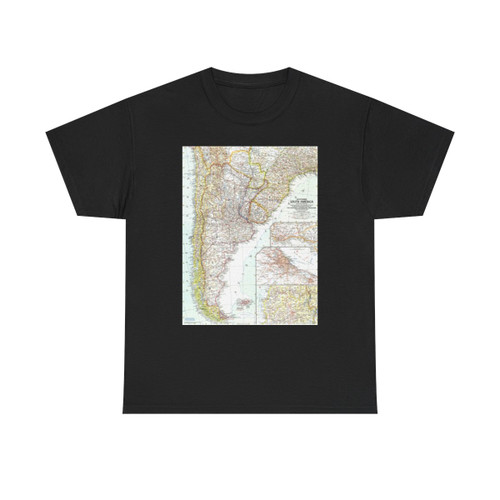 South America - Southern (1958) (Map) T-Shirt