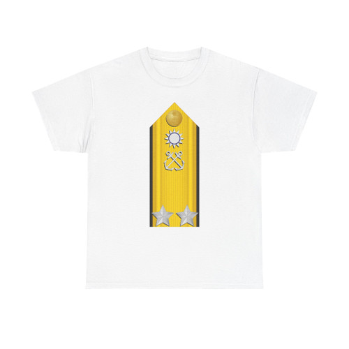 Taiwan Navy OF 8 Shoulder (China) (Military Rank) T-Shirt