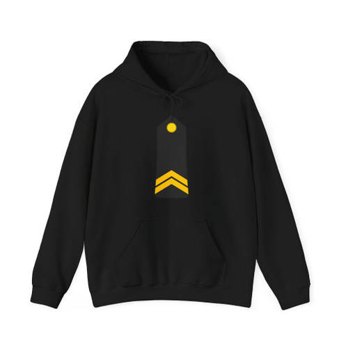 Morocco Navy OR 5b (Morocco) (Military Rank) Hoodie