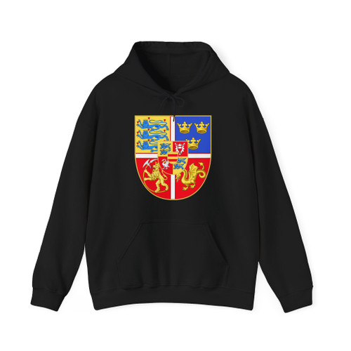 Armoiries de la princesse Dorothée de Danemark 1520-1560 (Denmark) (Coat of Arms) Hoodie