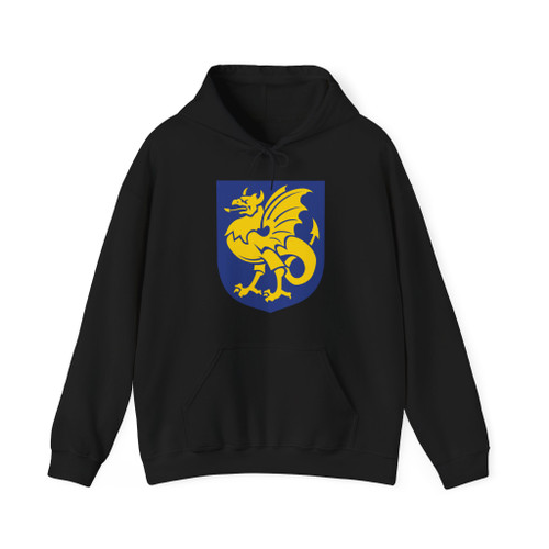Bornholms regionskommune coa (Denmark) (Coat of Arms) Hoodie