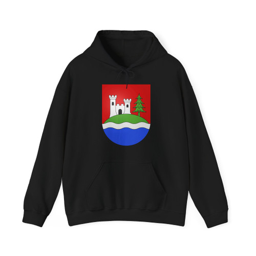 Caslano-coat of arms (Switzerland) (Coat of Arms) Hoodie
