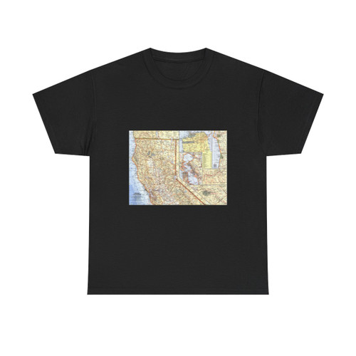 USA - California, Northern (1966) (Map) T-Shirt