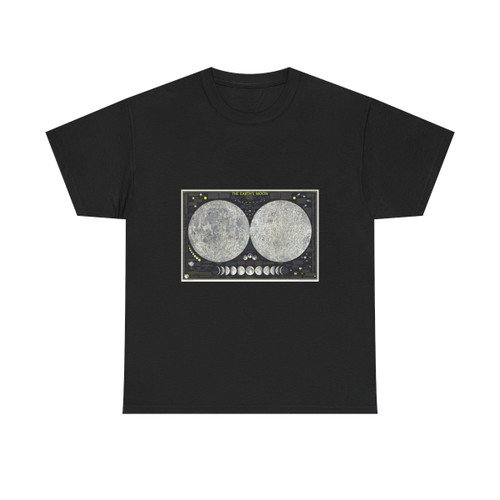 Space - The Moon (1969) (Map) T-Shirt