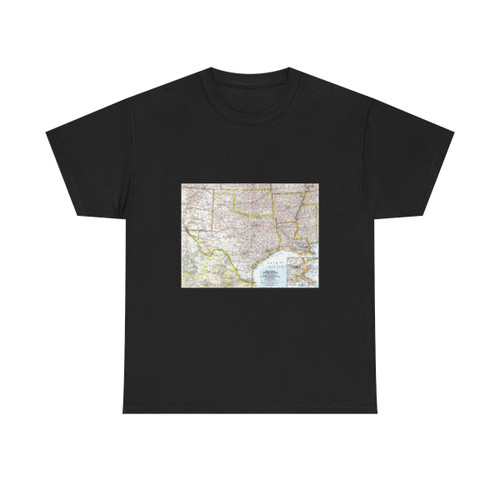 USA - South Central (1961) (Map) T-Shirt