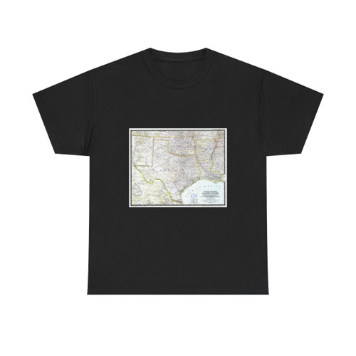 USA - South Central (1947) (Map) T-Shirt