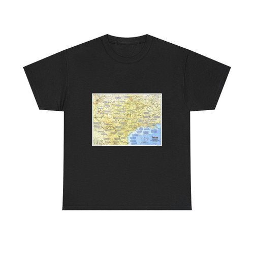 USA - Texas 1 (1986) (Map) T-Shirt