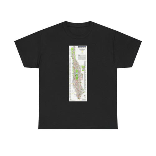 USA - Manhattan (1990) (Map) T-Shirt