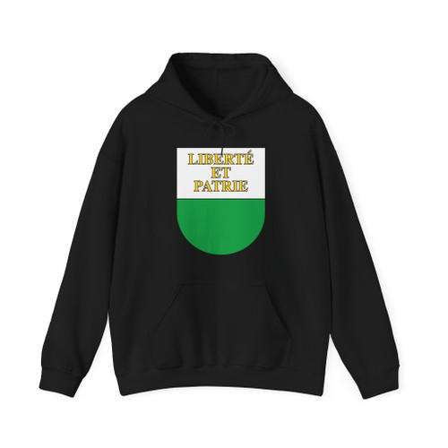 Wappen Waadt matt (Switzerland) (Coat of Arms) Hoodie