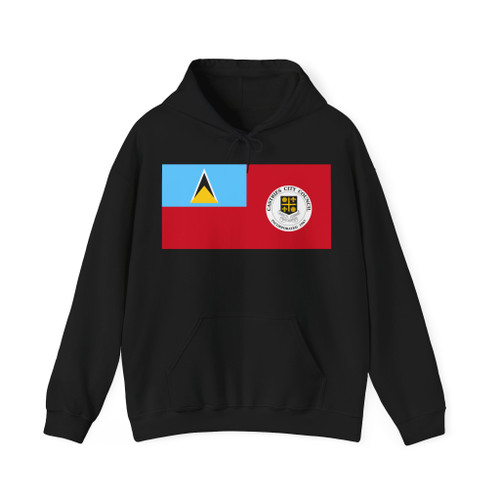 Flag of Castries (Saint Lucia) Hoodie