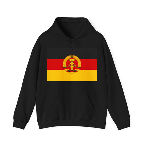 Flag of German Democratic Republic 3-2 Hoodie