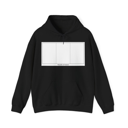 Flag of Ireland colouring page (Ireland) Hoodie
