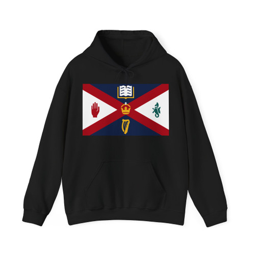 Flag of Queens University Belfast (Ireland) Hoodie