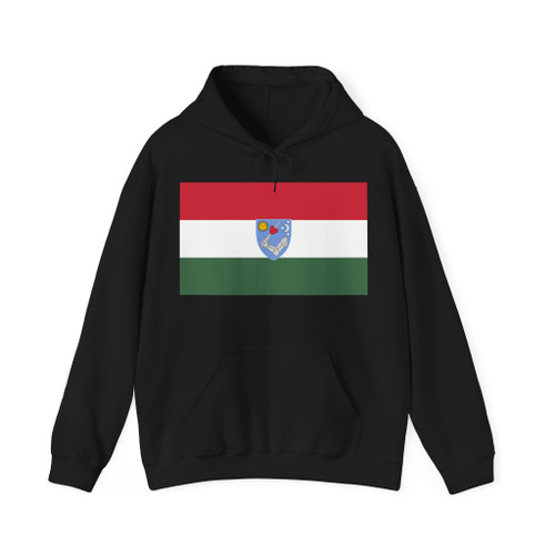 Flag of the Hungarian Scout Association 1970s reverse (Hungary) Hoodie