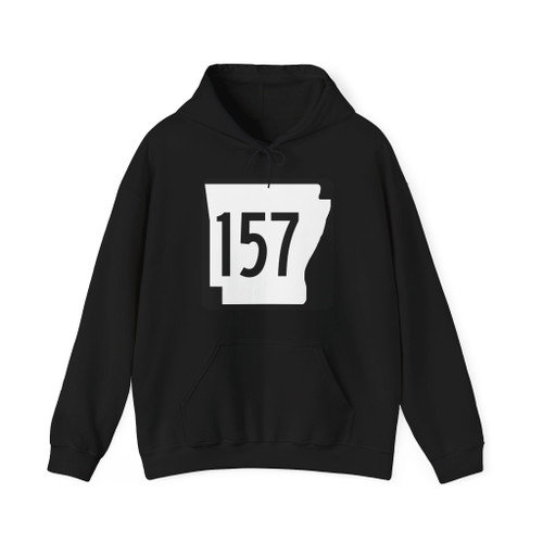 Arkansas 157 1970 (Arkansas) (Road Sign) Hoodie
